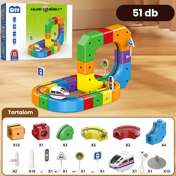 GearTrack™ – Kreatív vonatpálya